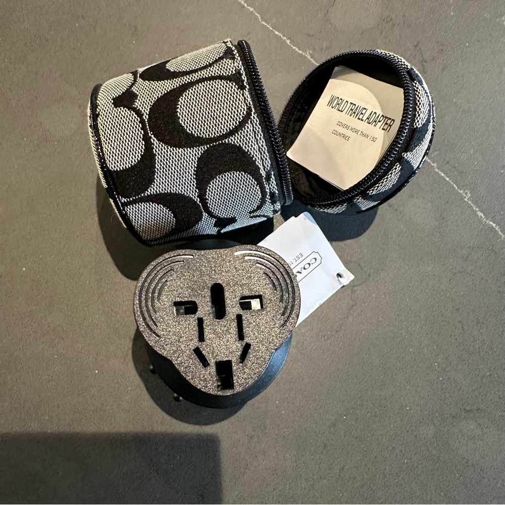Coach | Travel Adapter and Case - Picture 9 of 9